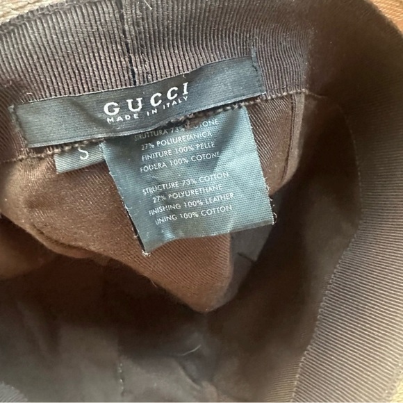 GUCCI GG Pink Canvas Bucket Hat Small $660 - Picture 7 of 10